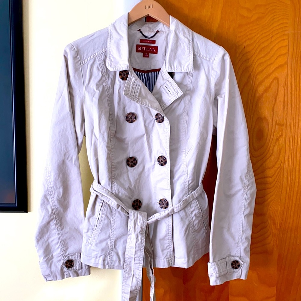 NWOT Merona khaki lightweight jacket